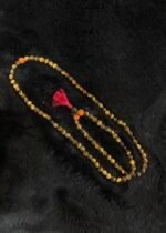 Tiger eye tri rudhraksha Mala - Image 2