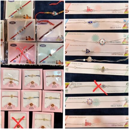 Silver Rakhi’s